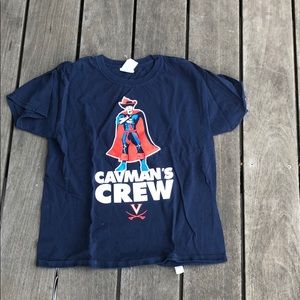 Cave mans crew Virginia t shirt